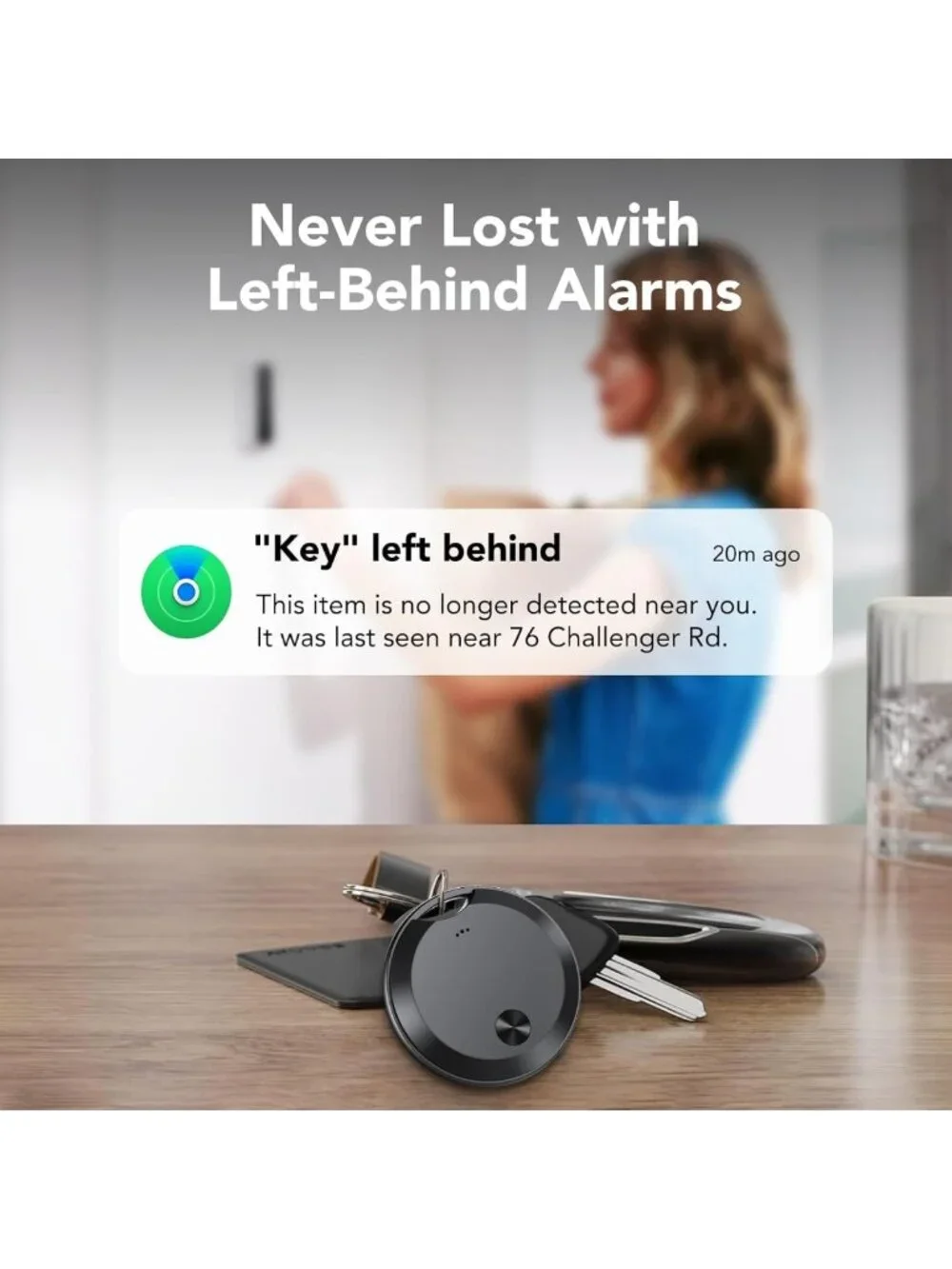 Bluetooth Item Locator Tags for Android & iOS - Smart Tracker for Keys, Luggage